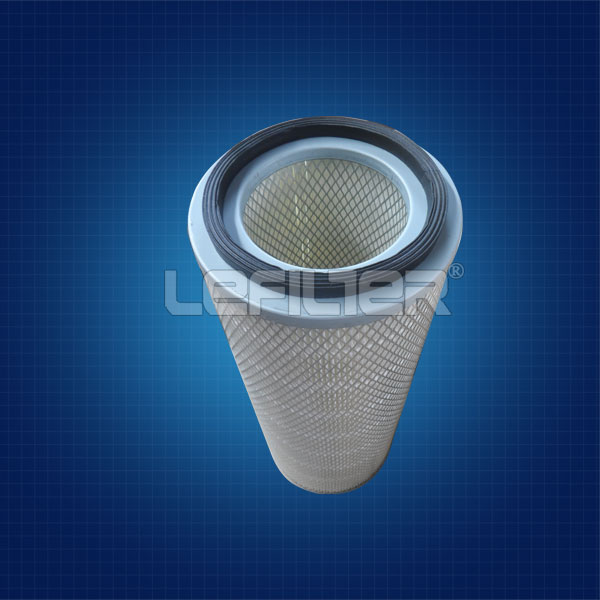 Coated polyester air filter cartridge