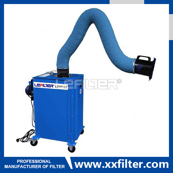 Portable welding dust removal equipment