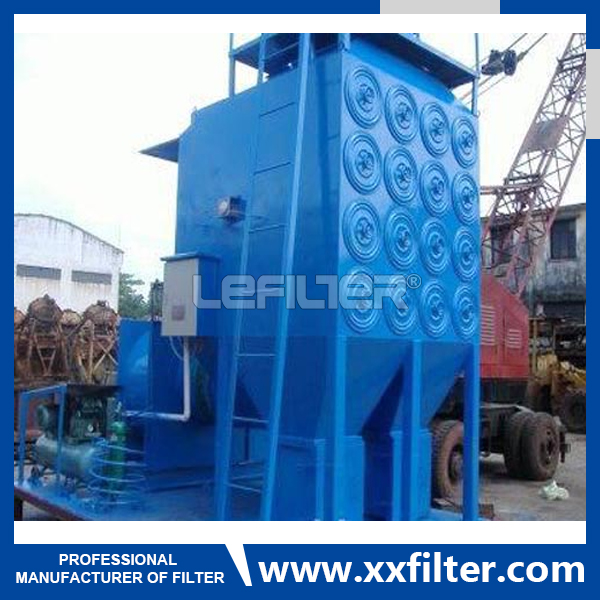 Horizontal Cartridge Dust Collector for Powder Paint
