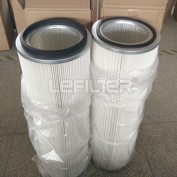 Polyester fiber dust cartridge filter for dust collector