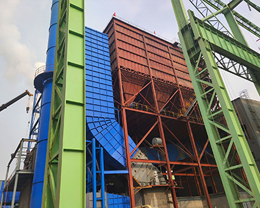 Equipment installation site of a boiler room