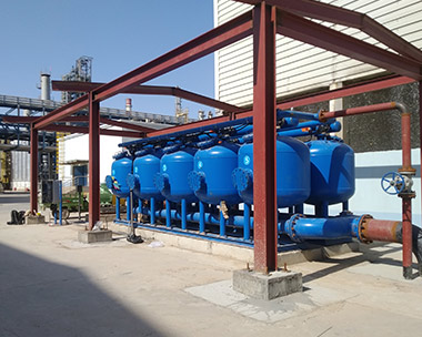 Thermal power industry cooling water treatment customer site