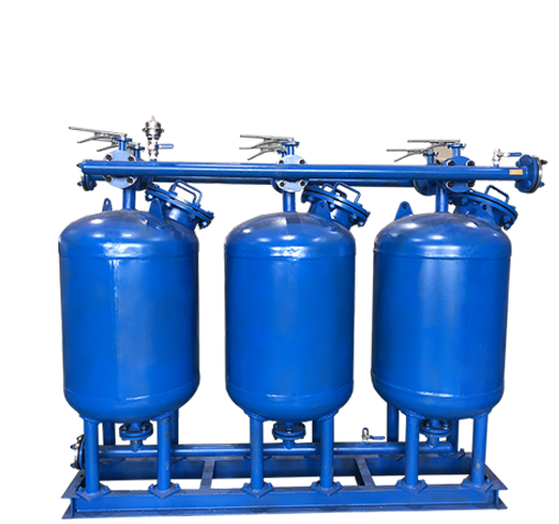 Application of shallow sand filter in power industry
