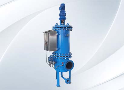 Application of multi-column self-cleaning filter in reverse osmosis front stage
