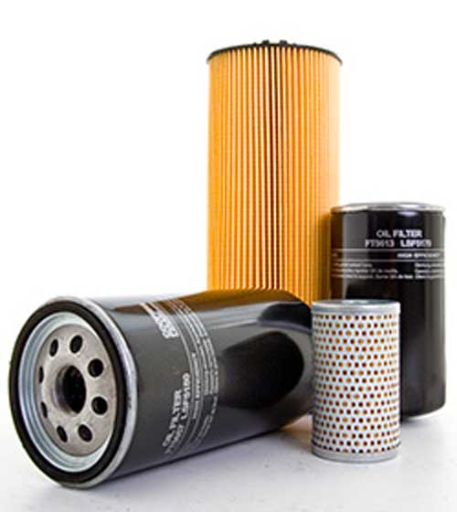 Engine oil filter applications in automobiles.