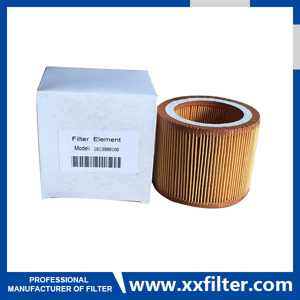 Atlas copco compressor spare parts air filter 1613900100