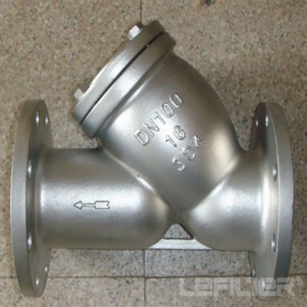 Stainless Steel Flanged Y Type Water strainer Filter