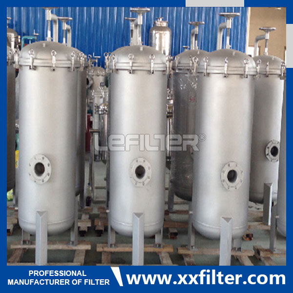 Stainless Steel Cartridge Filter Housing for Power Plant