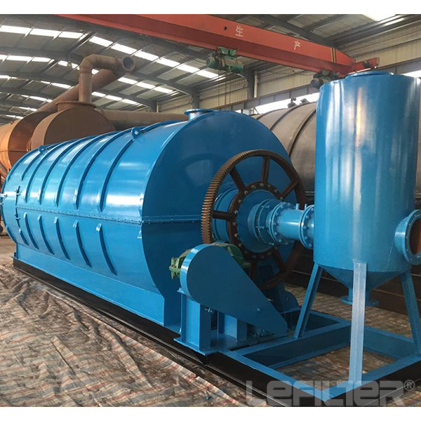 waste tire to oil pyrolysis plant