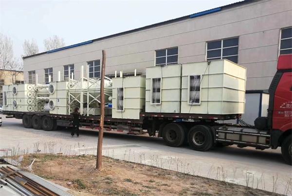 6set Filter Cartridge Dust Collector sent to India