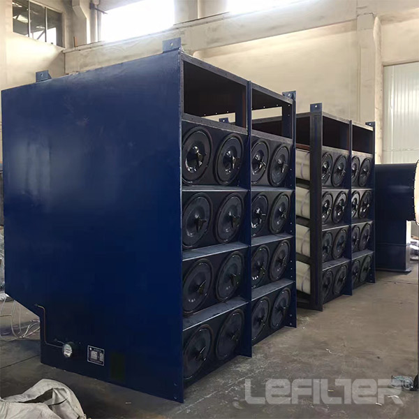 2sets Cartridge Dust Collector sent to Korea