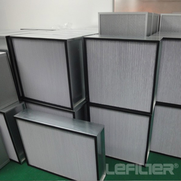 H13 H14 Ulpa Air Filter/hepa Filter For Laminar Air Flow Hoo