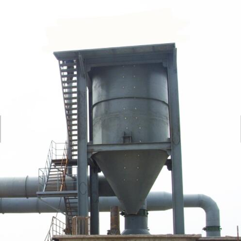 Low cost mini cyclone dust collector for nonferrous metals