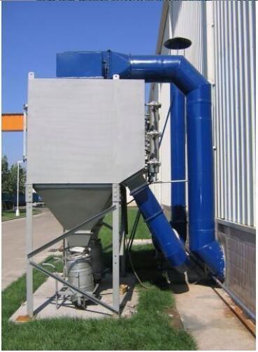 Industrial cyclone dust collector for recycling