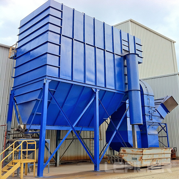 Bag dust collector for spray painting factory