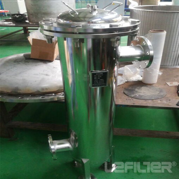 stainless steel single bag filter housing precision filter