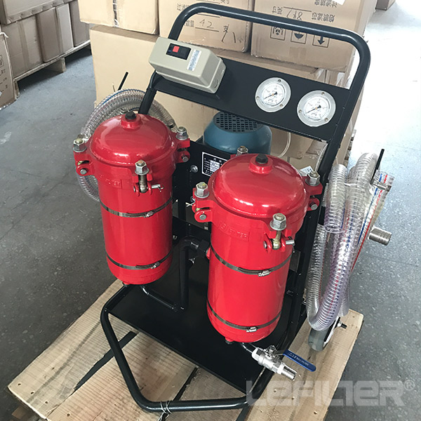 LYC-B Series high precision hydraulic oil filter cart