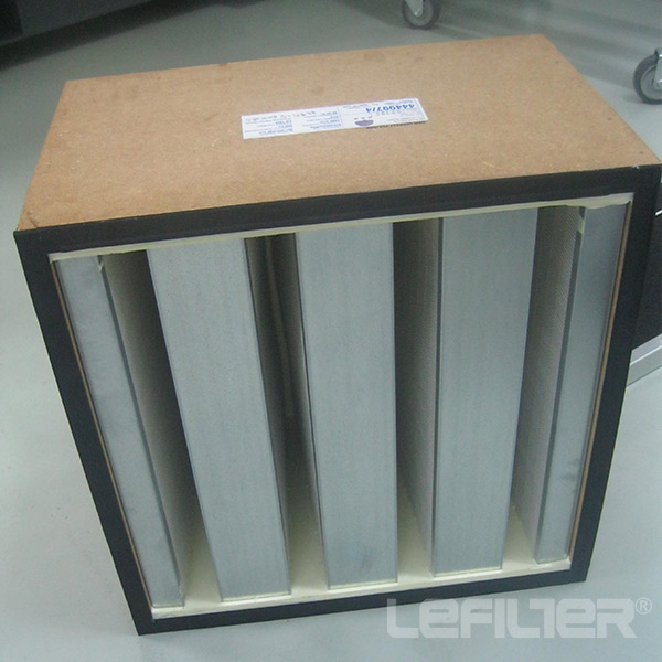 Box Type V-Bank HEPA Filter