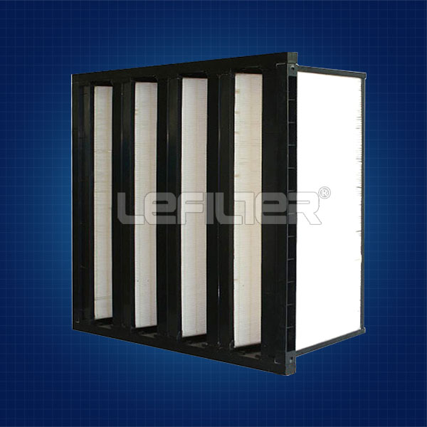 Sub hepa terminal filter 6v-bank filter