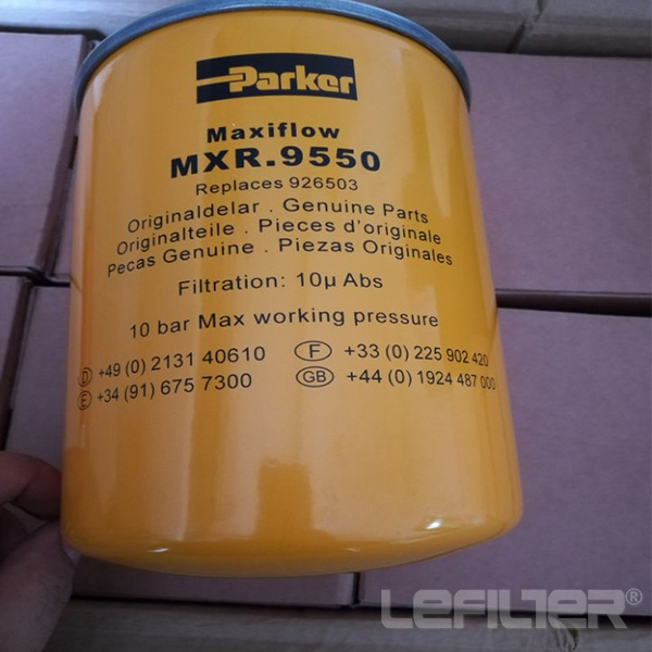 Set of 2 NEW Parker MXR8550 hydraulic filter 