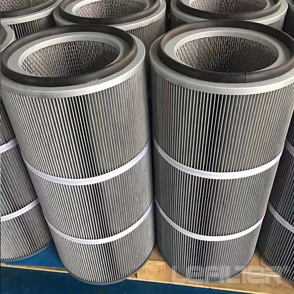 pleated antistatic dust collector cartridge