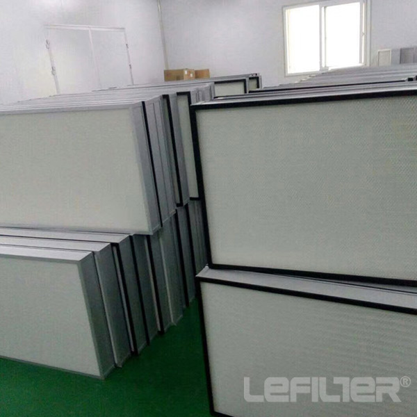 Glass Fiber Mini pleat Hepa Air Filter