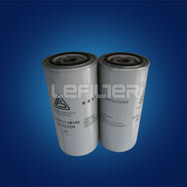 Fusheng 71121111-48120 screw air compressor oil filter