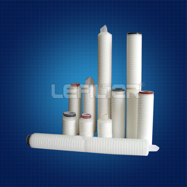 Condensed water treatment filter core cartridge