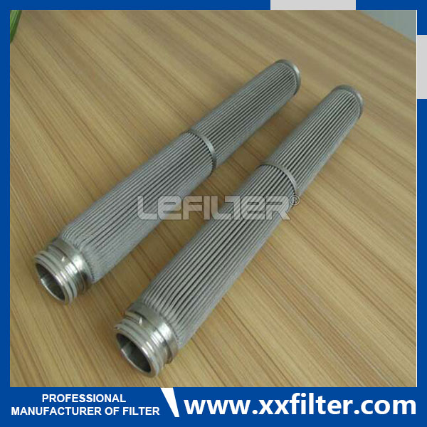 candle filter cartridge with Stainless steel mesh pleated