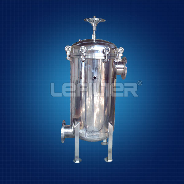 High Efficiency Flange Connection Stainless Steel Bag Water