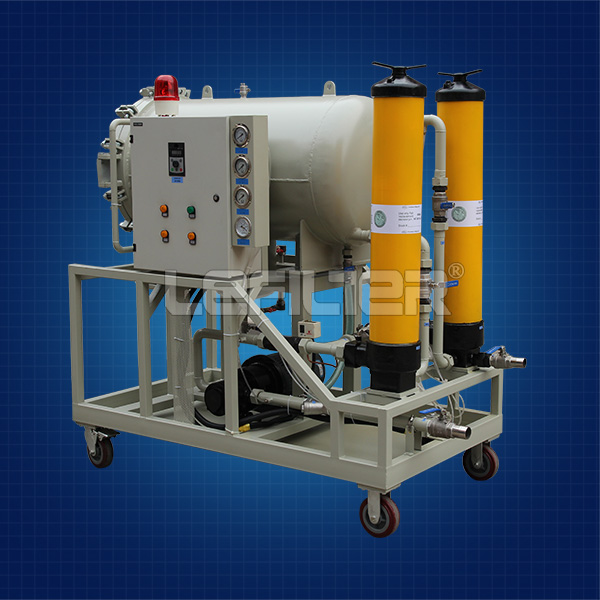  Coalescence Dehydration Oil Purifier Filter Cart