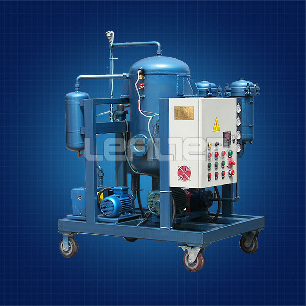  50L/min transformer vacuum oil filter cart