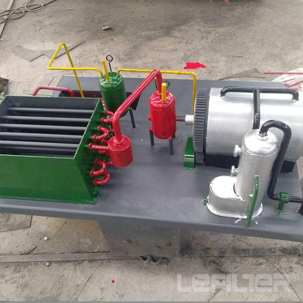 Small scale pyrolysis plant waste tire/plastic recycling pla