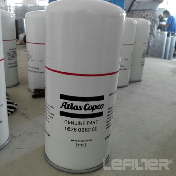 Replacement Atlas copco oil filter 1626088200