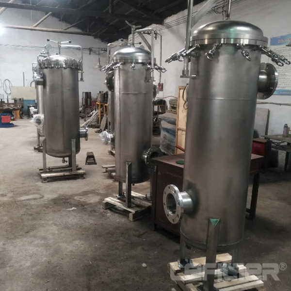 High Quality Stainless Steel Multi Bag Filter Housing