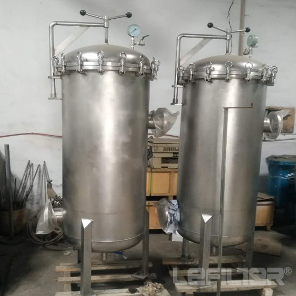 Commercial stainless steel water filter housing