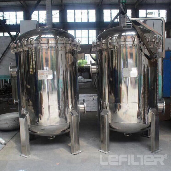 Multi Round Bag Filter Housing stainless steel 304 or 316