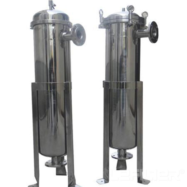 Sanitary liquid single bag filter stainless steel bag filter