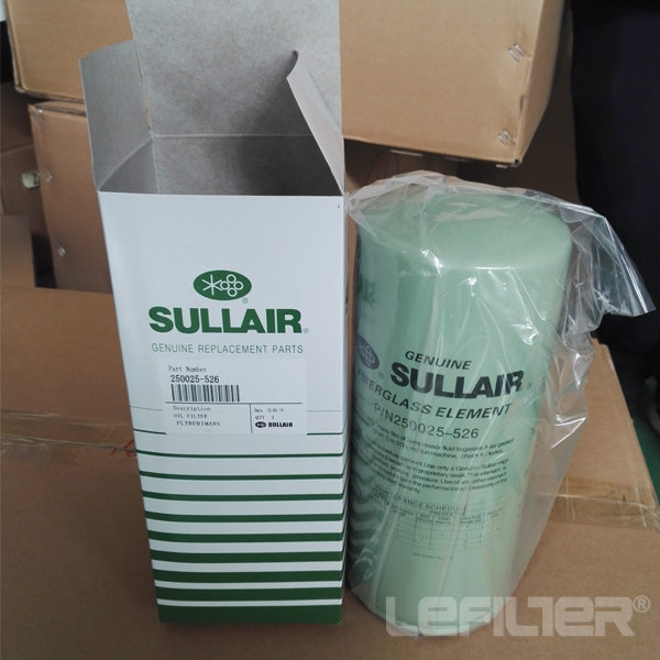 Sullair compressor oil filter parts 250025-525