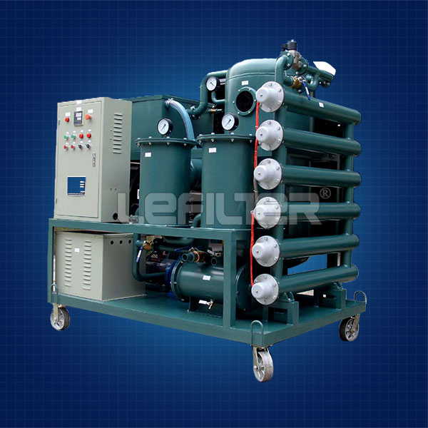 TY series special for vacuum turbine oil purifier