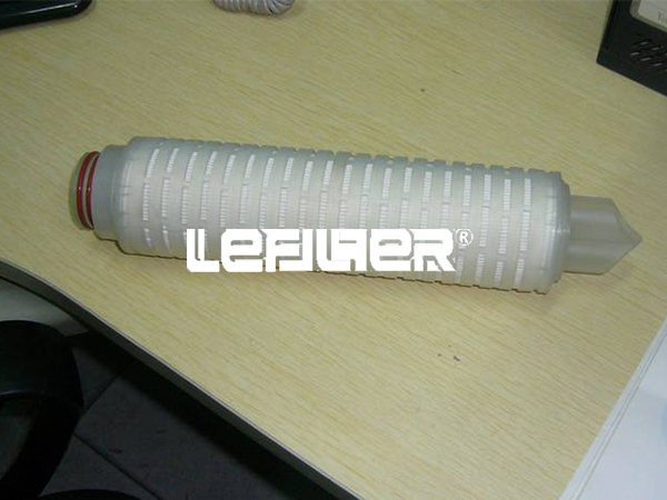 PP microporous membrane folded filter 10 micron