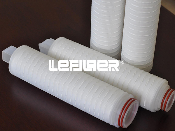 PP microporous membrane folded filter for water treatment