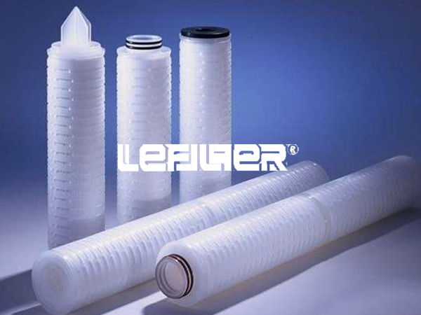 PP membrane folded filter for water filtration