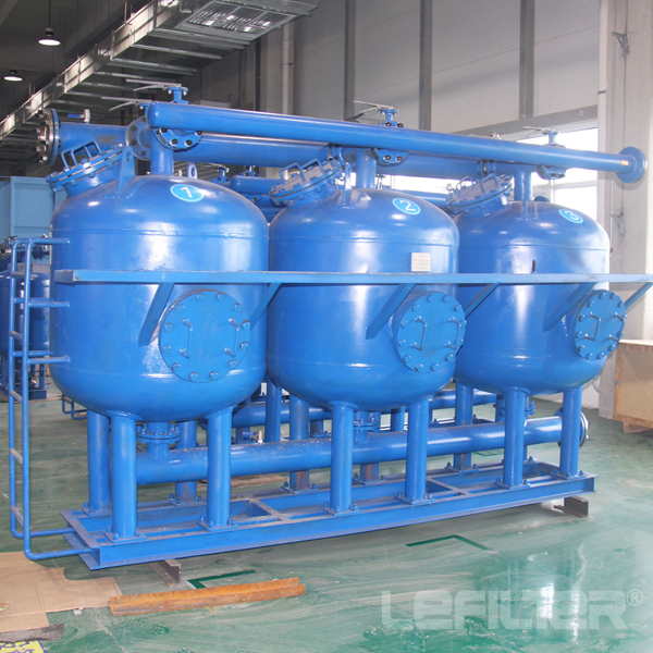 Shallow Sand Filter for The Filtration System of Industrial