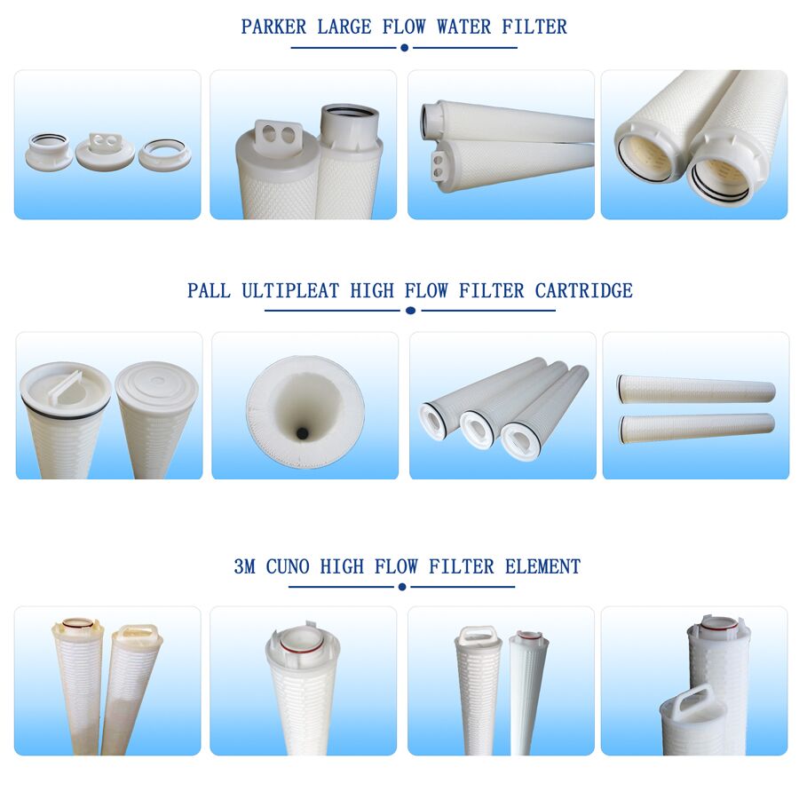 High flow rate water filtration RHF200EH