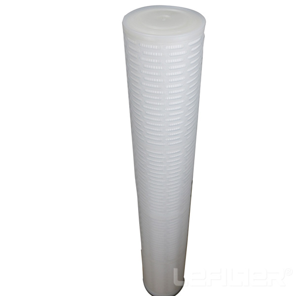 High Flow water Filter Industrial Pleated water filter cartr