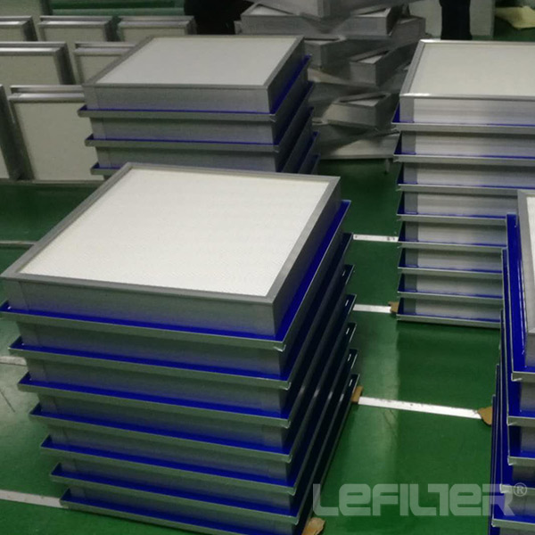 Heat resistance deep pleated fiberglass HEPA filter