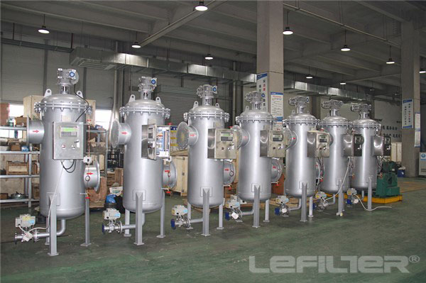 Water treatment equipment Self-cleaning water filter